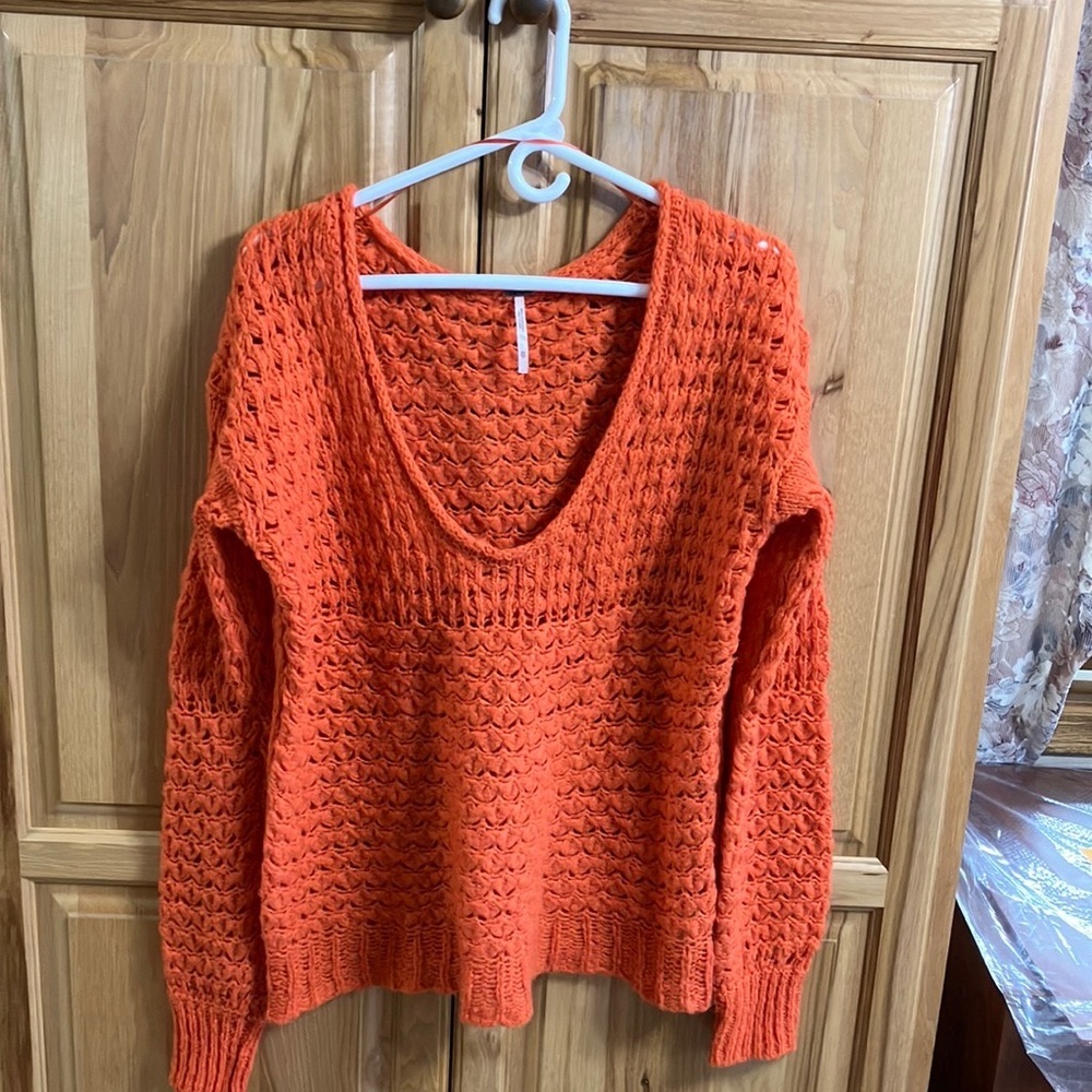 Free People sweater Crashing Waves